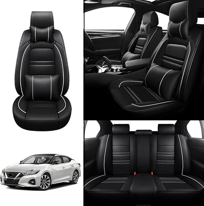 Car Seat Covers for Nissan Car Maxima 1999-2023 | 5-Seats Seat Covers, - Image 2