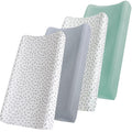 Changing Pad Cover, Diaper Changing Pad Covers 4 Pack, Fitted Baby Changing by Bilobanbabybedding