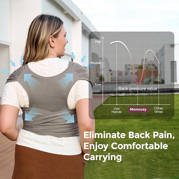 Momcozy Baby Wrap Carrier - Image 4