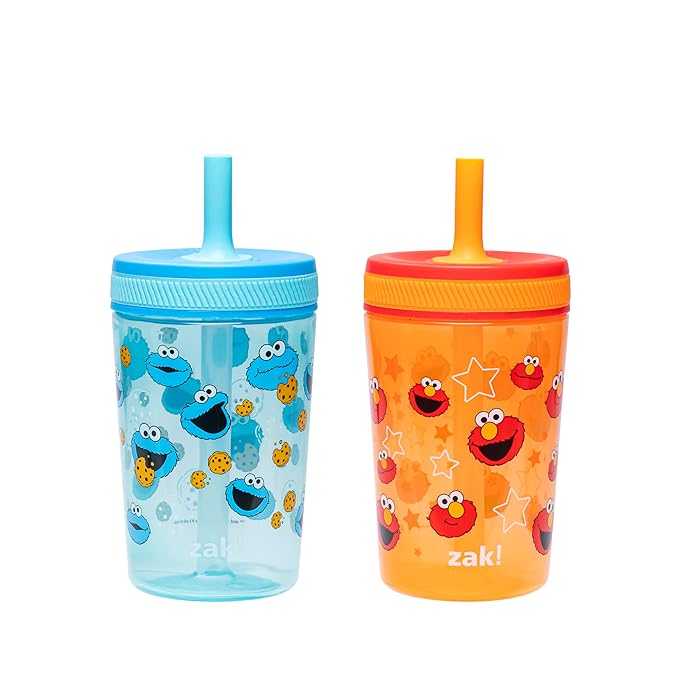 Zak Designs Sesame Street Kelso Toddler Tumblers by ZakDesigns