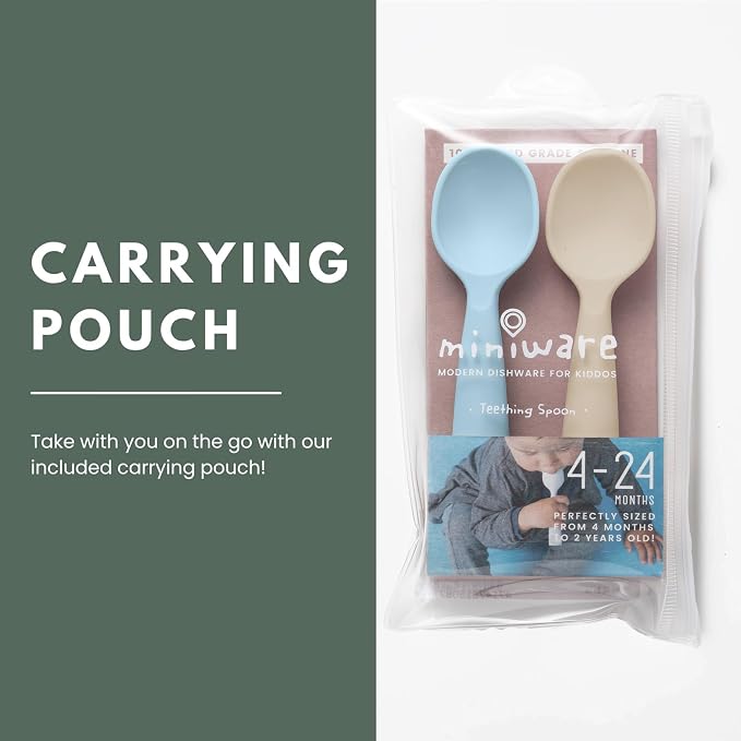 Miniware Silicone Baby Spoon for Training - Image 4