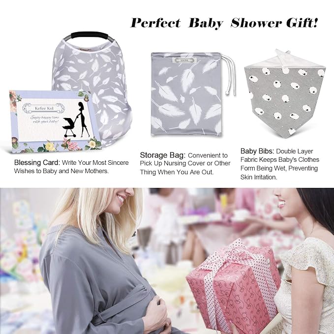 Baby Nursing Cover & Nursing Poncho - Image 6