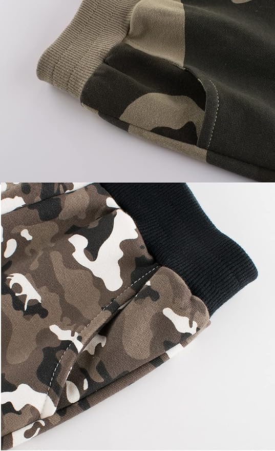 HUAER& Baby Boy's Jogger Pants Dinosaur Car Animal Print Drawstring Elastic - Image 4
