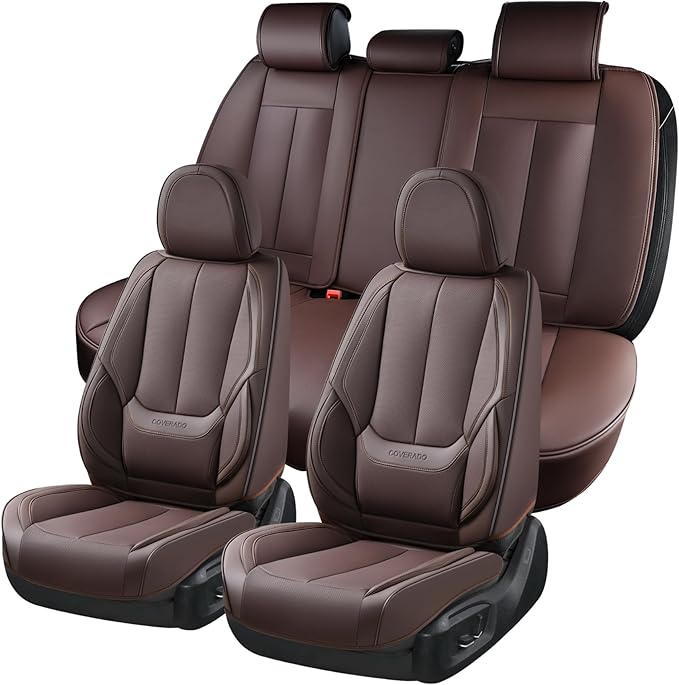 Coverado Car Seat Covers Full Set, Seat Covers by COVERADOAUTO