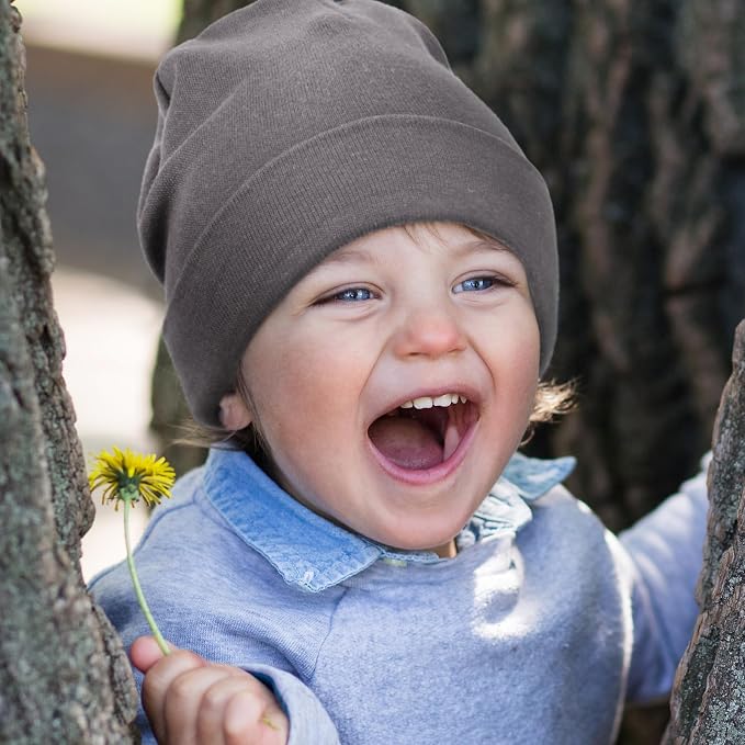 DRESHOW BQUBO 6 Pack Baby Hats for Boys Girls Unisex Baby Hat Soft Knit Cap - Image 5
