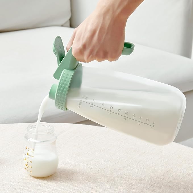 Momcozy Glass Breast Milk Pitcher, Formula Breastmilk Storage Container - Image 6