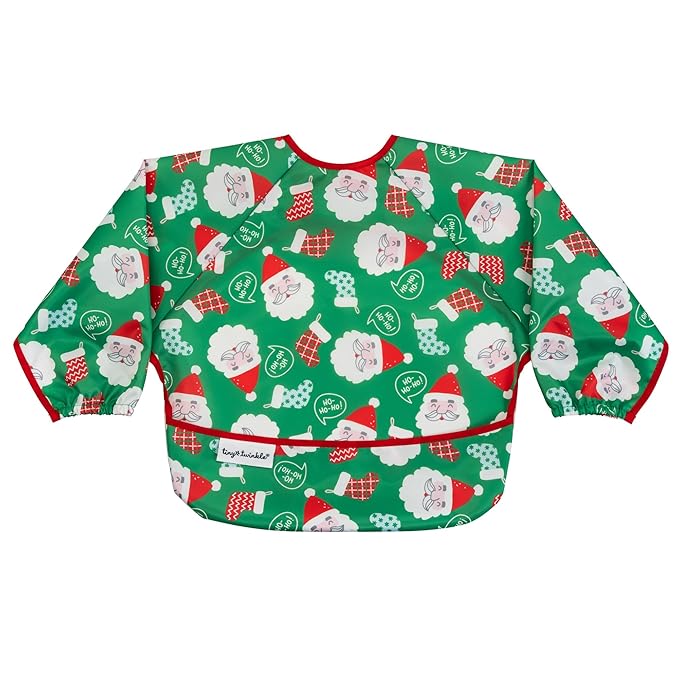 Tiny Twinkle Long Sleeve Bib for Babies & Toddlers – Waterproof Smock Bib for by TinyTwinkle