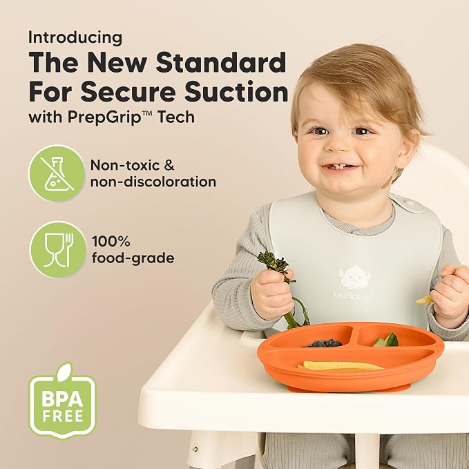 KeaBabies Suction Plates for Baby, Toddler - Image 2