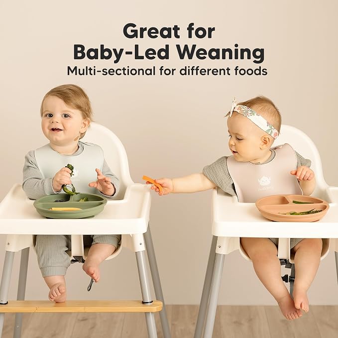 KeaBabies Suction Plates for Baby, Toddler - Image 8