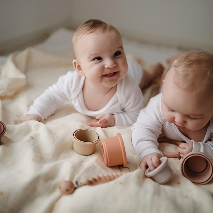 mushie Muslin Baby Swaddle Blanket | 100% Organic Cotton - Image 5