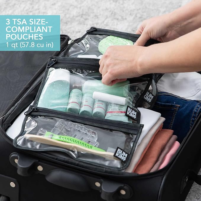 Bumkins - Waterproof Wet Bag & Clear Travel Bags - - Image 3