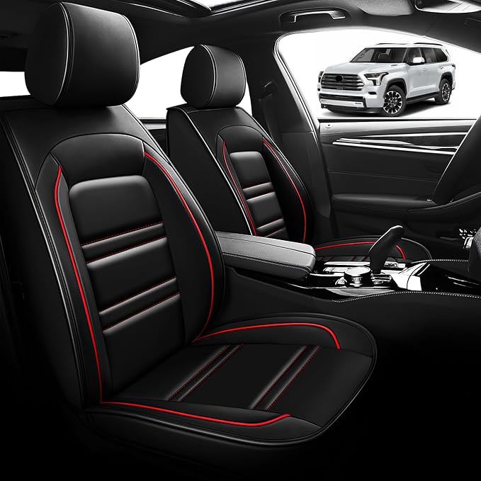 Seat Cover for Toyota Sequoia 2008-2025 | Car Seat Covers Front Seats, - Image 2
