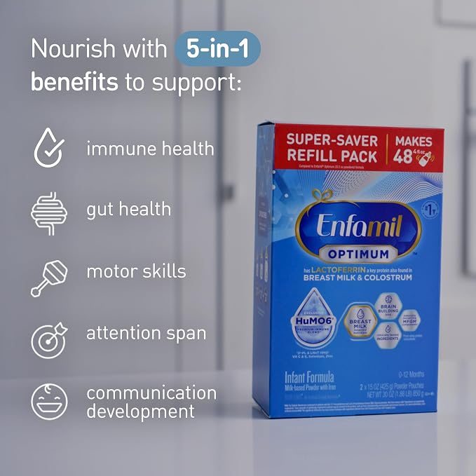 Enfamil Optimum, Our Closest Formula to Breast Milk, Immune-Supporting - Image 7