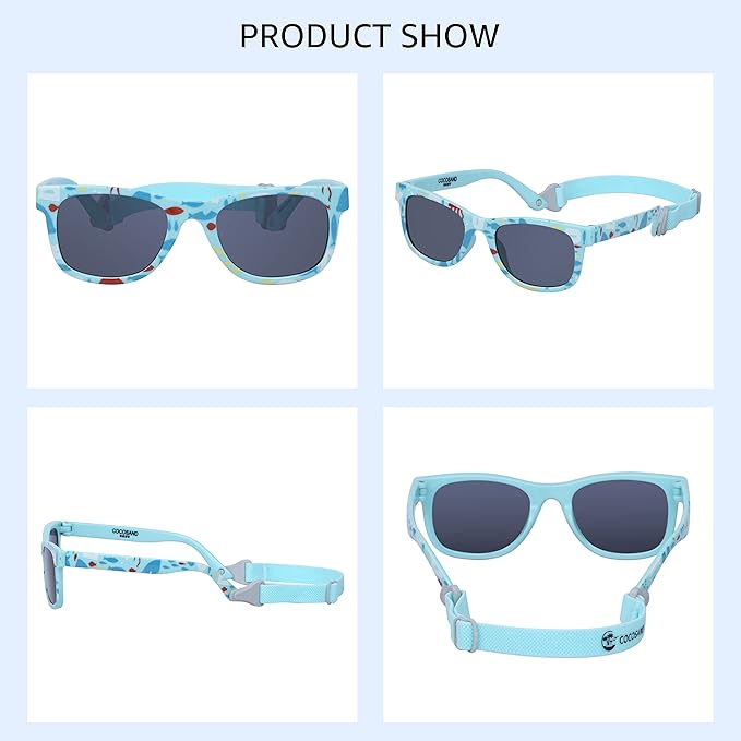 COCOSAND Flexible Baby Sunglasses - Image 6