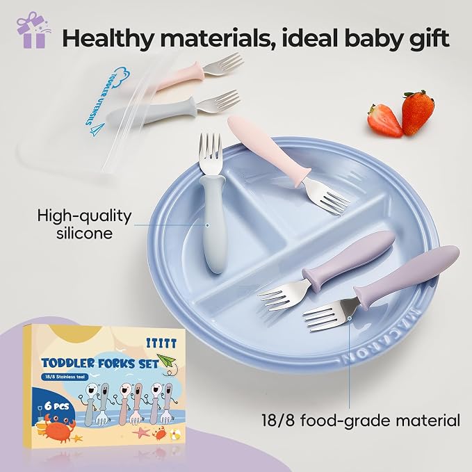 6 PCS Toddler Forks Set - Image 5