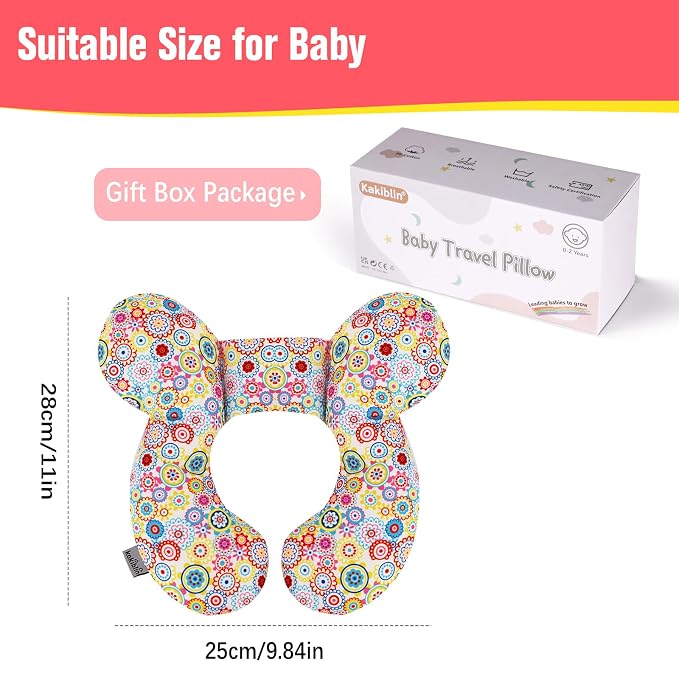 KAKIBLIN Baby Neck Pillow, Upgraded Baby Support Pillow, Baby Neck Support - Image 7