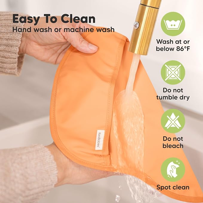 3-Pack Waterproof Baby Bibs for Eating - Image 6