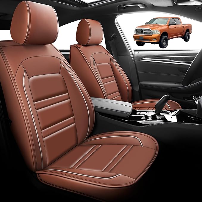 Seat Cover for Dodge ram 2004-2011 | Car Seat Covers Front Seats, Waterproof - Image 2