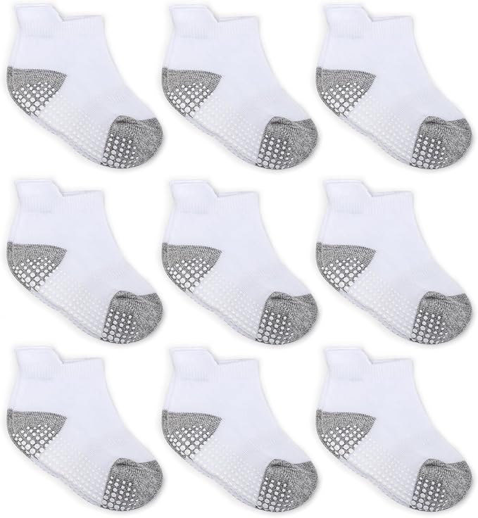 Zaples Baby Non Slip Grip Ankle Socks by ZAPLES