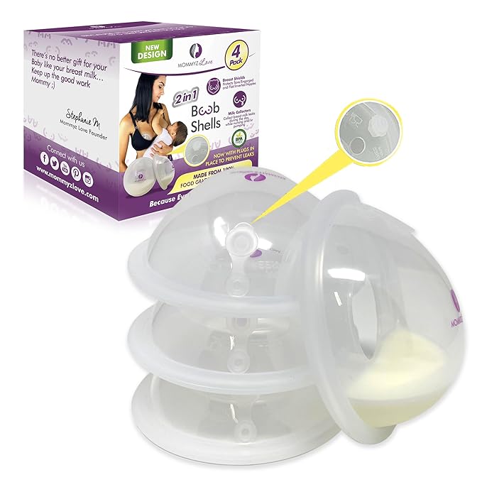Mommyz Love Breast Shells & Milk Catcher by MommyzLove