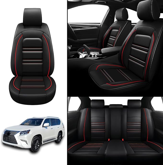 Seat Covers for Lexus Car gx460 2010-2023 | 5-Seats Leather Seat Covers - Image 2
