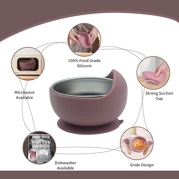 Silicone Baby Bowl Feeding Set – 12-Piece Set - Image 5