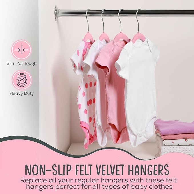 25 Premium Baby Velvet Hangers - Image 4