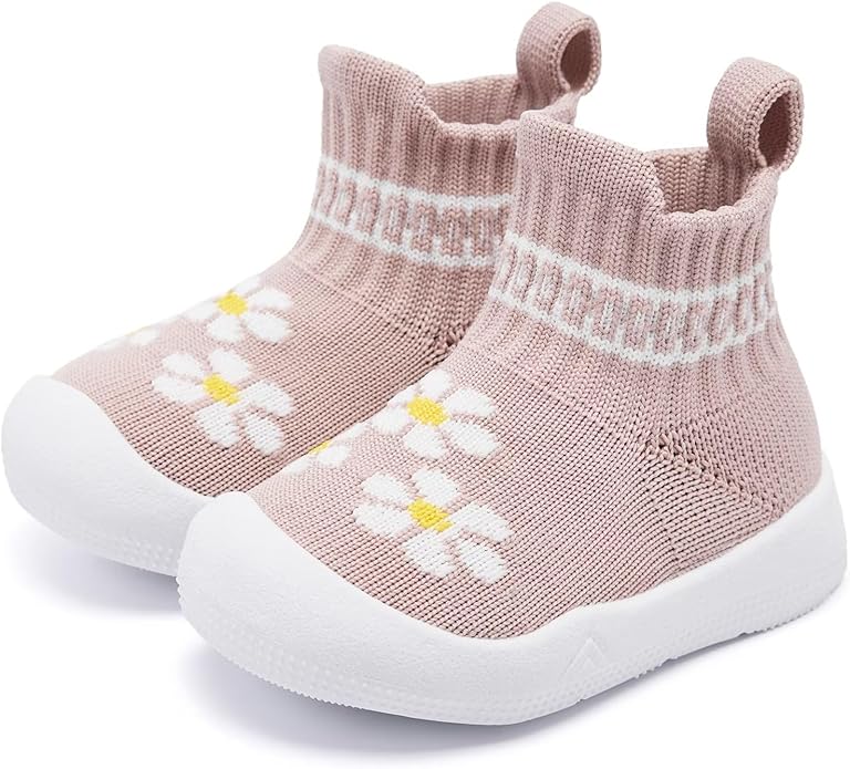 Eashi Baby Boy Girl Non-Skid Indoor Infant Walking Shoes Breathable Warm by EashiShoes
