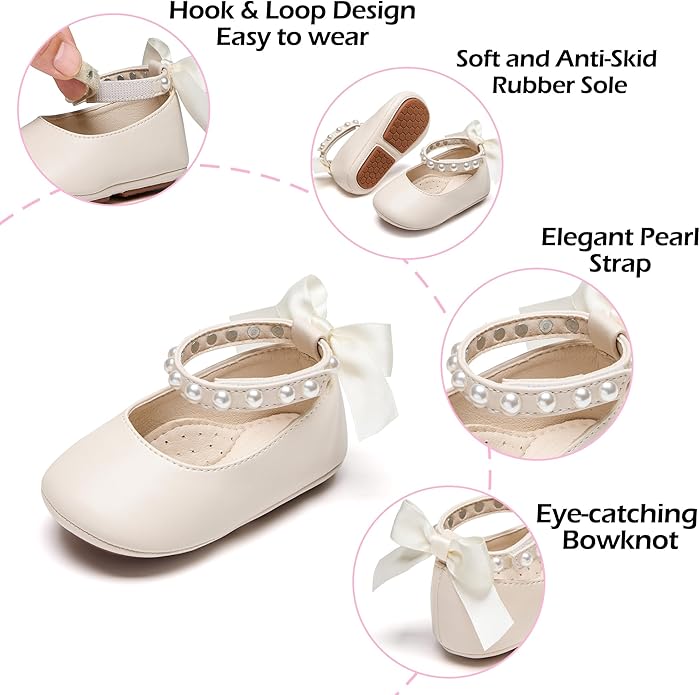 Baby Girls Mary Jane Flats - Image 5
