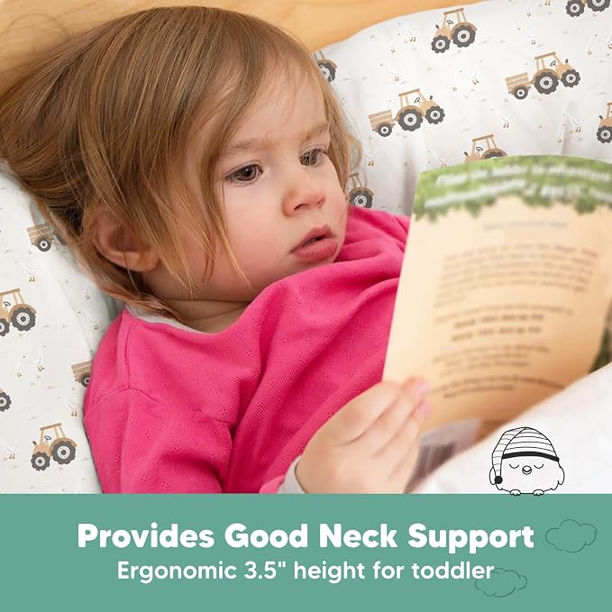 Toddler Pillow with Pillowcase - Image 5