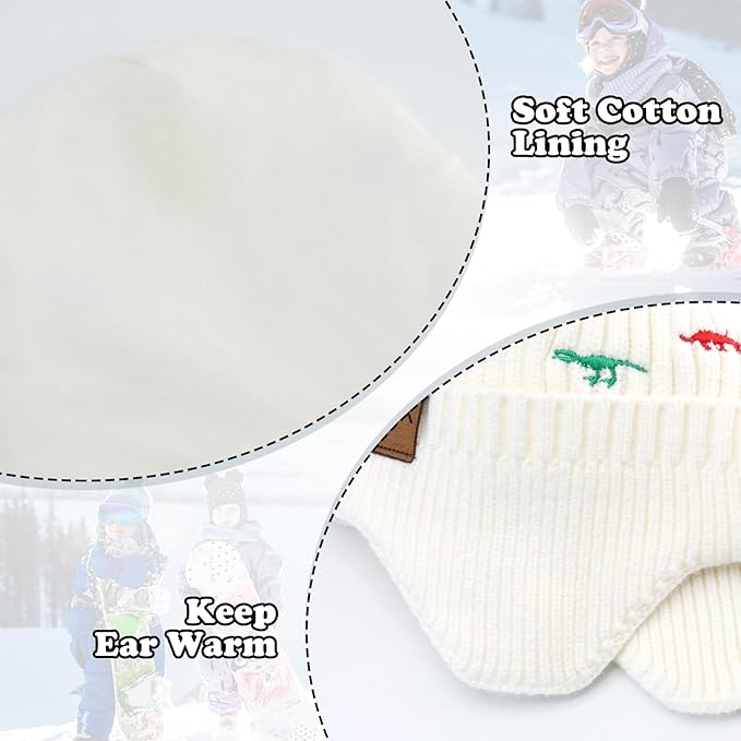 POXIMI Baby Boy Winter Hat Toddler Warm Beanie Girl Knit Hats - Image 5
