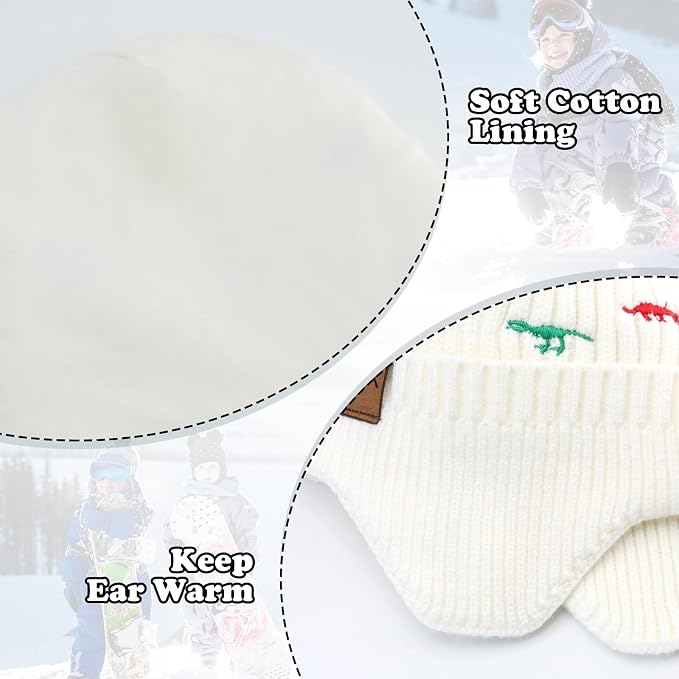 POXIMI Baby Boy Winter Hat Toddler Warm Beanie Girl Knit Hats - Image 5