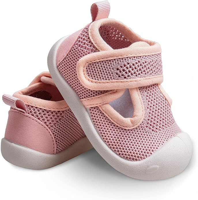 Baby First-Walking Shoes 1-4 Years Kid Shoes Trainers Toddler Infant Boys Girls by Charrost