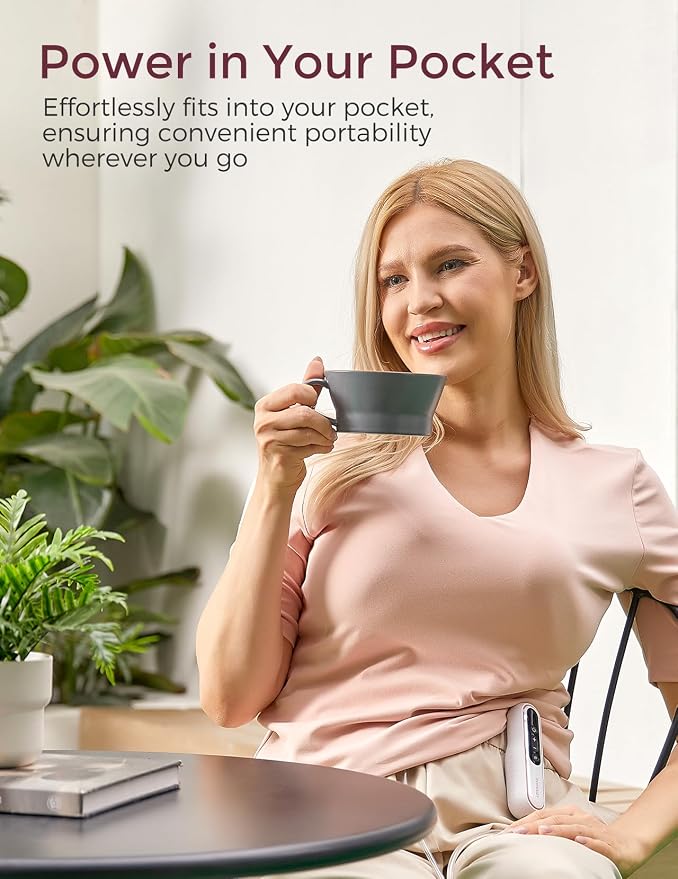 Momcozy Breast Pump V2 Pro Ultra-Lightweight, Hands-Free & Portable Wearable - Image 7