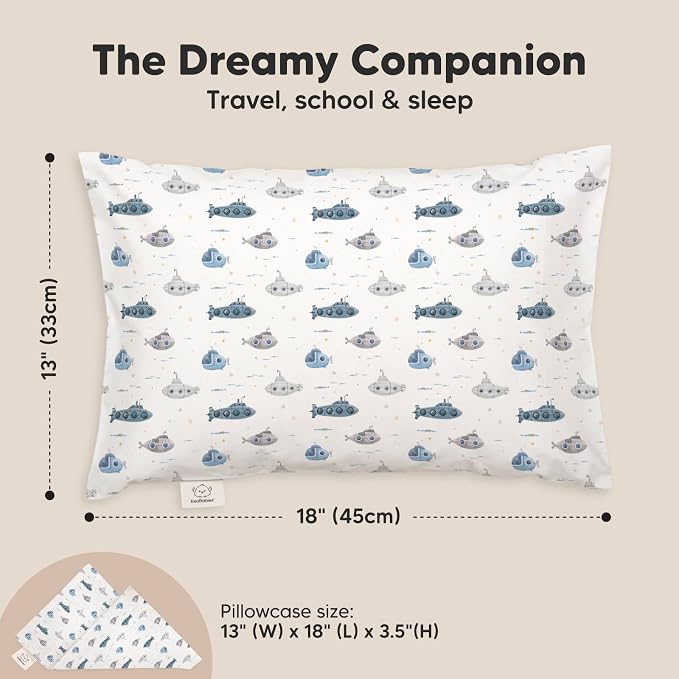 Toddler Pillow with Pillowcase - Image 3
