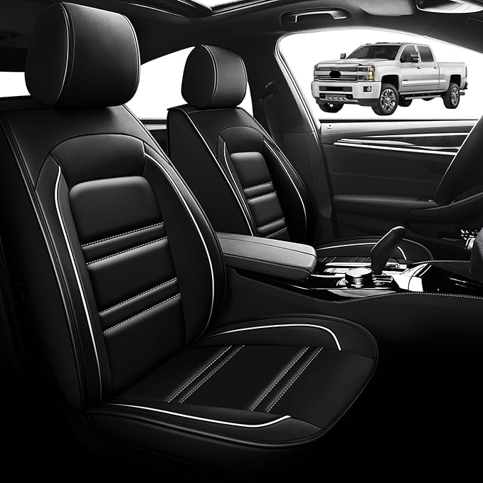 Seat Cover for Chevy Silverado 2007-2025 | Car Seat Covers Front Seats - Image 2
