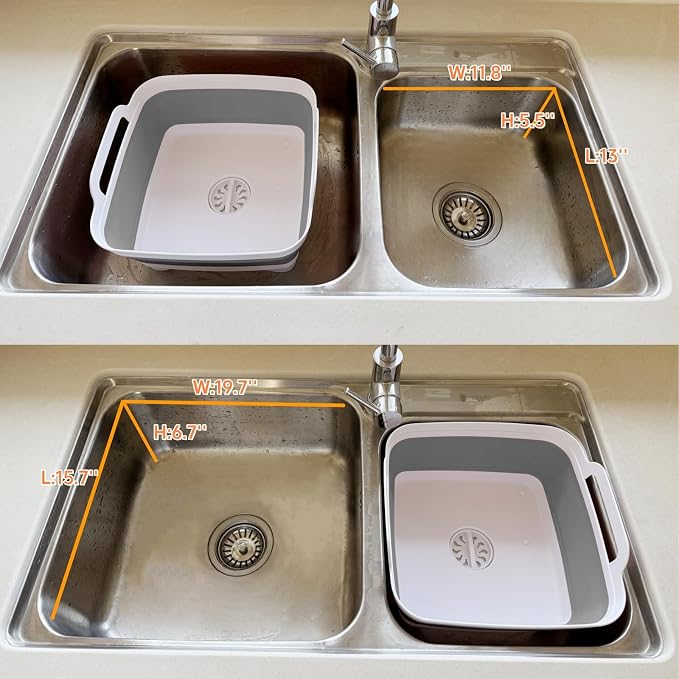Collapsible Wash Basin for Baby Bottles - Image 5