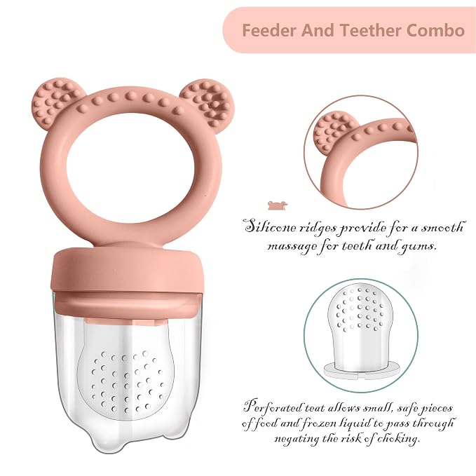 Baby Food Storage Containers & Teething Toys Set - Image 6