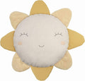 MON AMI Sunny Day, Sun Shaped Throw Pillow – 14.5” Plush Decorative Cushion by MonAmi