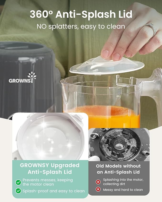GROWNSY Baby Food Maker with Steam Basket, One Step Baby Food Processor Steamer - Image 6