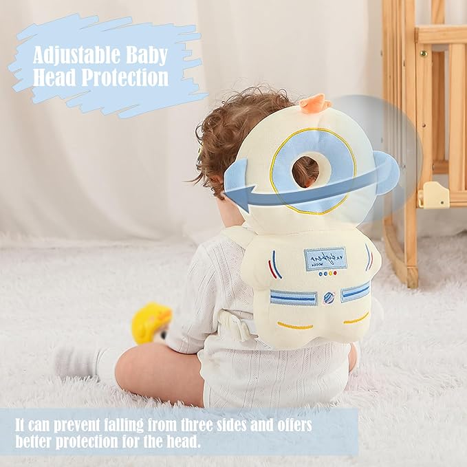 Baby Head Protector Backpack -Soft & Lightweight Pads - Image 5