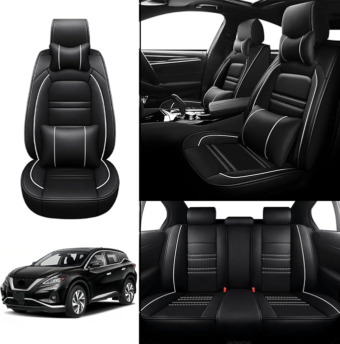 Car Seat Covers for Nissan Car Murano 2003-2025 | 5-Seats Seat Covers, - Image 2