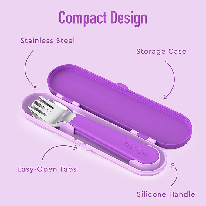 Bentgo® Kids Stainless Steel Utensil Set - Image 4