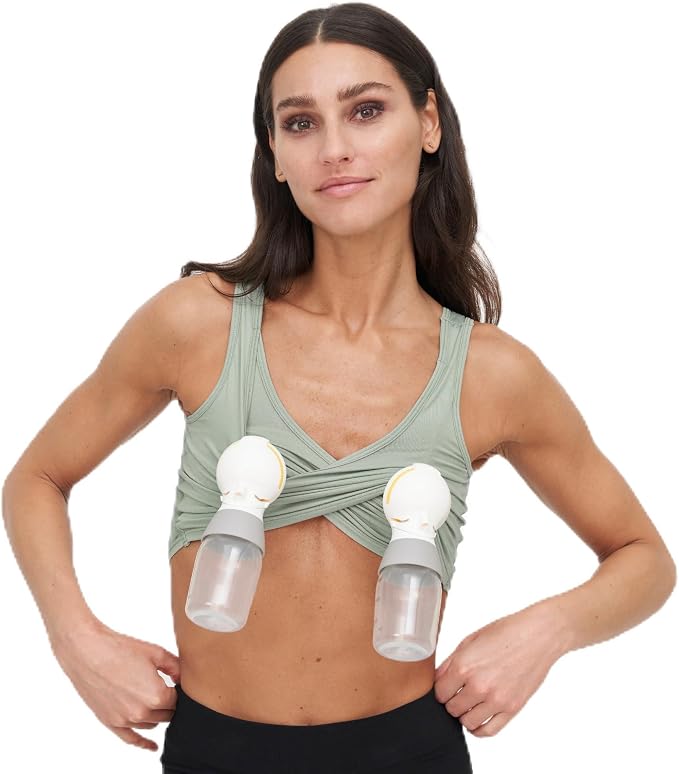 Larken Hands Free Pumping Bra for Breastfeeding | Breast Pump by Larken