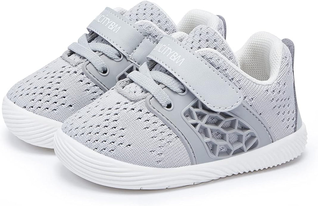 BMCiTYBM Baby Boy Girl Shoes Breathable Mesh Walking Shoes Lightweight Non-Slip by BMCiTYBM
