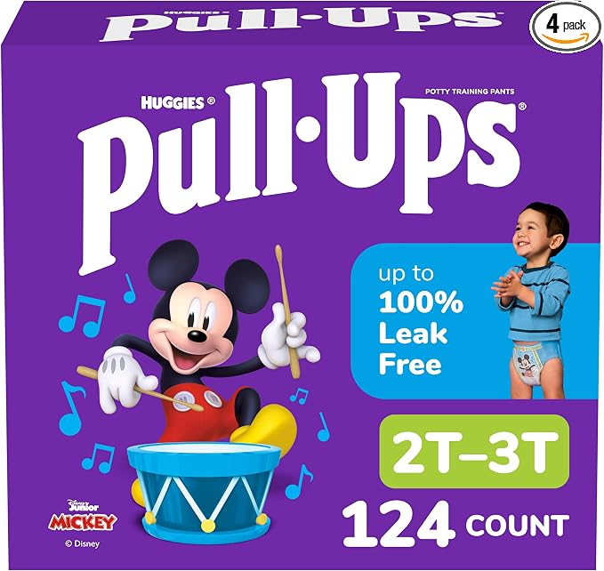 Pull-Ups Boys' Potty Training Pants, Size 2T-3T Training Underwear, Packaging by Pull-Ups