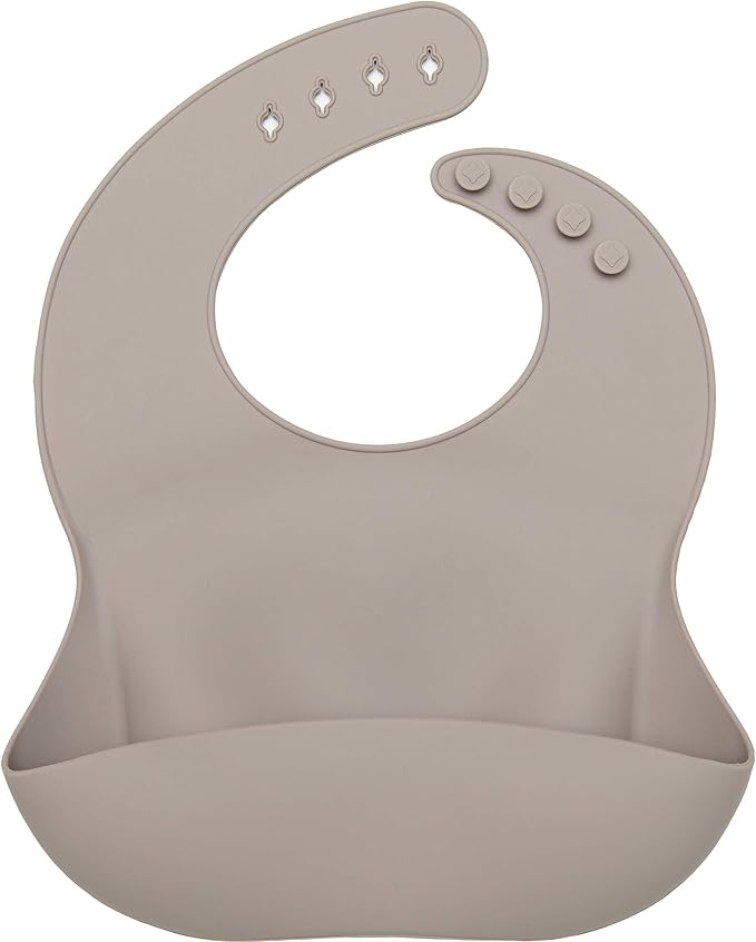 Loulou Lollipop Soft, Waterproof Silicone Feeding Bib by LoulouLollipop