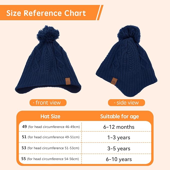 Moon Kitty Baby Boys Hats Toddler Beanies - Image 7