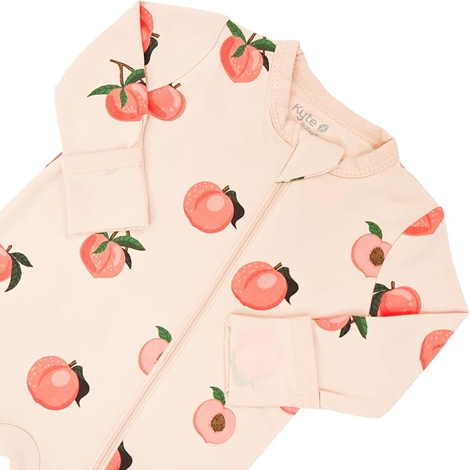 KYTE BABY Unisex Rayon Made From Bamboo Zippered Rompers 0-24 Months - Image 4