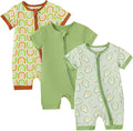 OPAWO Bamboo Baby Pajamas 3 Pack, Double Zipper Bamboo Sleepers by OPAWO